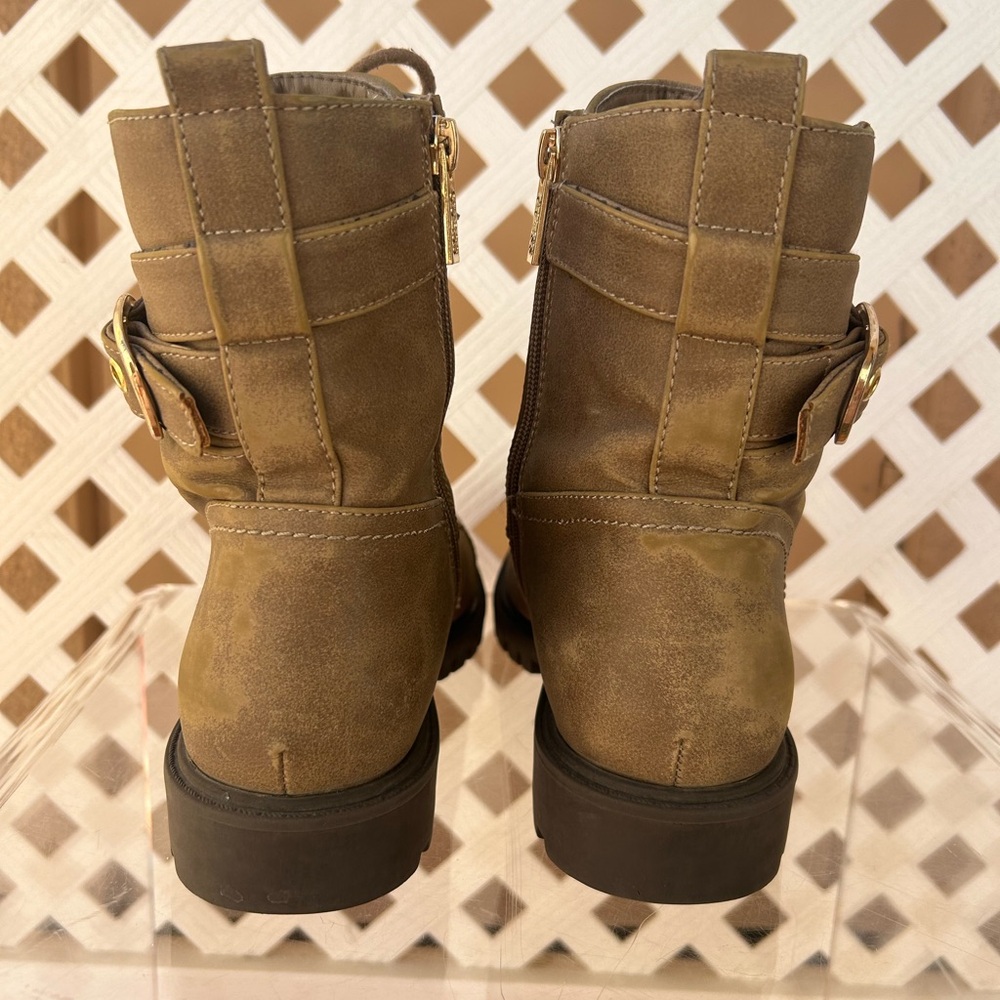 G by Guess Combat Moto Boots Size 8.5 EUC - Picture 9 of 16